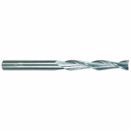 Morse End Mill, Center Cutting Extra Long Length Single End, Series 5950C, 34 Cutter Dia, 6 Overall Le 90178
